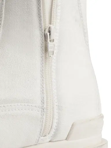 Balenciaga Men's Combat Strike Boots - White - Size 12 | Thumbnail 5