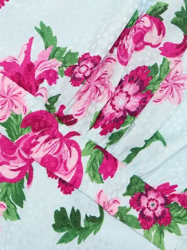 Saloni Women's Fleur Floral Satin Gown - Bellis Stripe - Size 4 | Thumbnail 7 Saloni Women's Fleur Floral Satin Gown - Bellis Stripe - Size 4 | Thumbnail 7