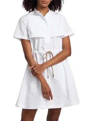 Burberry Women's Isotta Cotton Poplin Minidress | Thumbnail 3 Burberry Women's Isotta Cotton Poplin Minidress | Thumbnail 3