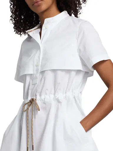 Burberry Women's Isotta Cotton Poplin Minidress | Thumbnail 6 Burberry Women's Isotta Cotton Poplin Minidress | Thumbnail 6