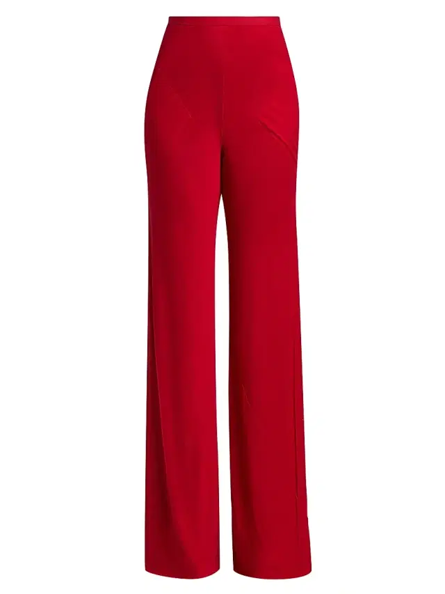Women's Bias Jersey Pants - Cardinal Red