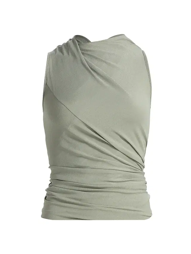 Women's Luna Jersey Wrap Top - Jade
