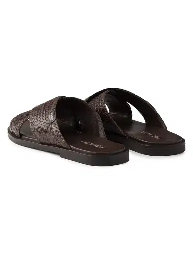 Prada Men's Crisscross Slides | Thumbnail 2 Prada Men's Crisscross Slides | Thumbnail 2