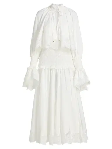 Zimmermann Women's Alchemy Poplin Maxi Dress - | Thumbnail 1