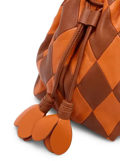 Zimmermann Women's Cloud 91 Medium Leather Clutch - Tangerine Pecan | Thumbnail 5