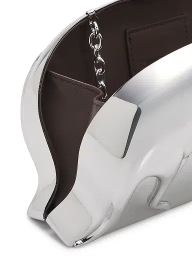Zimmermann Women's Rapture Kangaroo-Motif Metallic Clutch | Thumbnail 6