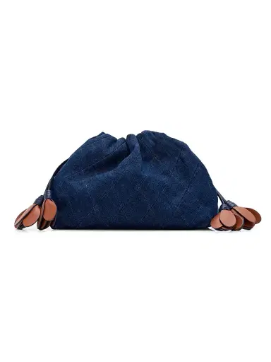 Zimmermann Women's Cloud 91 Medium Denim Clutch | Thumbnail 1 Zimmermann Women's Cloud 91 Medium Denim Clutch | Thumbnail 1