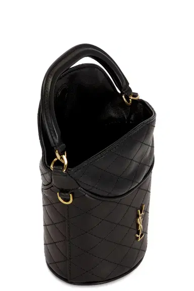 Saint Laurent Mini Top Handle Bucket Bag | Thumbnail 6 Saint Laurent Mini Top Handle Bucket Bag | Thumbnail 6