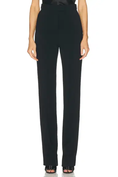 Valentino Double Crepe Stretch Pant | Thumbnail 1 Valentino Double Crepe Stretch Pant | Thumbnail 1