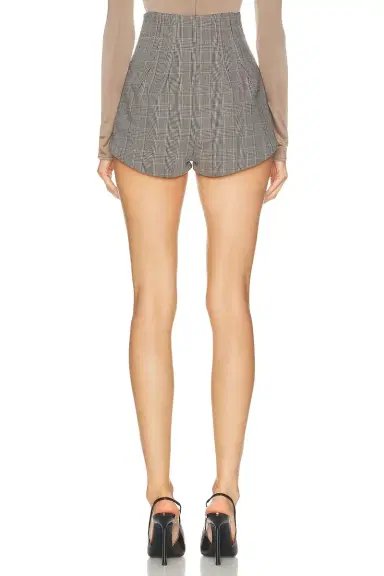 Mugler High Waist Cigarette Short | Thumbnail 4 Mugler High Waist Cigarette Short | Thumbnail 4