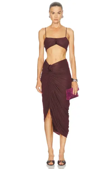 Maygel Coronel Medusa Top & Skirt Set | Thumbnail 1 Maygel Coronel Medusa Top & Skirt Set | Thumbnail 1