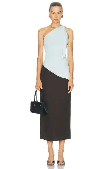 Mimchik One Shoulder Tie Top | Thumbnail 5