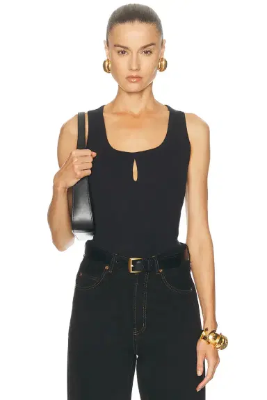 Victoria Beckham Split Tank Top | Thumbnail 1 Victoria Beckham Split Tank Top | Thumbnail 1
