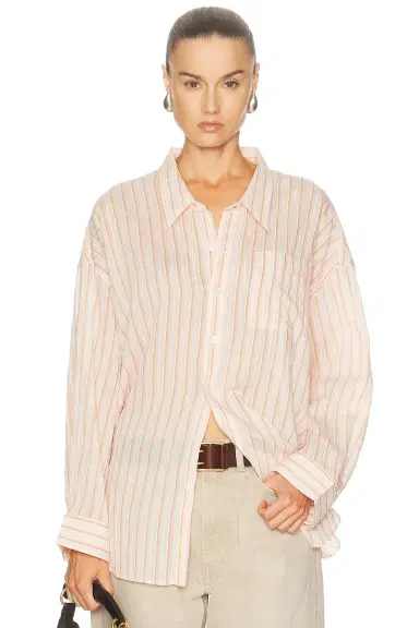 R13 Drop Neck Shirt | Thumbnail 1 R13 Drop Neck Shirt | Thumbnail 1