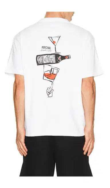 Percival Perci And Rossi Martini Oversized T-Shirt | Thumbnail 1 Percival Perci And Rossi Martini Oversized T-Shirt | Thumbnail 1