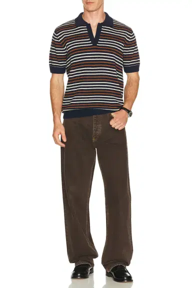 Percival Casa Martini Knitted Polo | Thumbnail 5