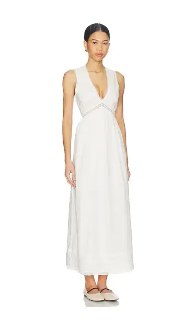 Faithfull Fiora Midi Dress | Thumbnail 2 Faithfull Fiora Midi Dress | Thumbnail 2