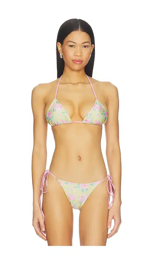 Frankies Bikinis Nick Satin Top