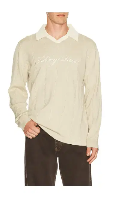 Filling Pieces Knit Football Jersey | Thumbnail 2 Filling Pieces Knit Football Jersey | Thumbnail 2