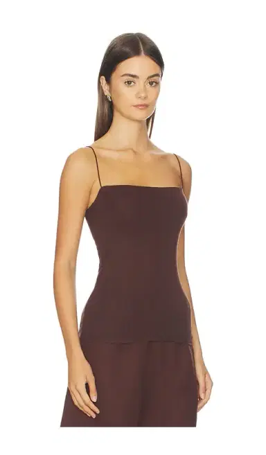 ENZA COSTA Supima Cotton Essential Strappy Tank | Thumbnail 2 ENZA COSTA Supima Cotton Essential Strappy Tank | Thumbnail 2