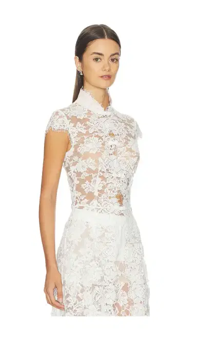 Sau Lee Saphina Lace Top | Thumbnail 2 Sau Lee Saphina Lace Top | Thumbnail 2