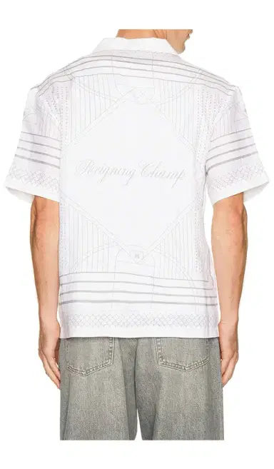 REIGNING CHAMP Linen Arena Standard Camp Shirt | Thumbnail 2