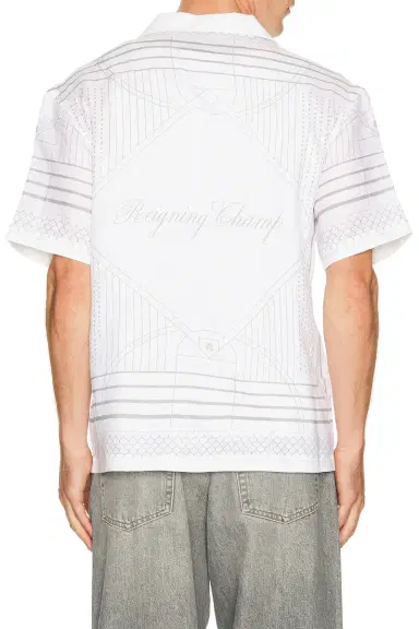 REIGNING CHAMP Linen Arena Standard Camp Shirt | Thumbnail 4