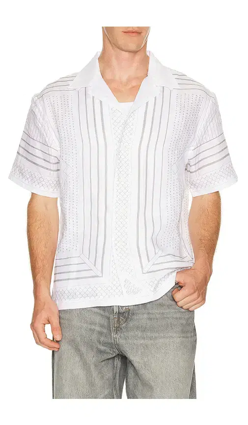 Linen Arena Standard Camp Shirt