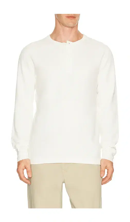 Reigning Champ Lightweight Waffle Standard Henley