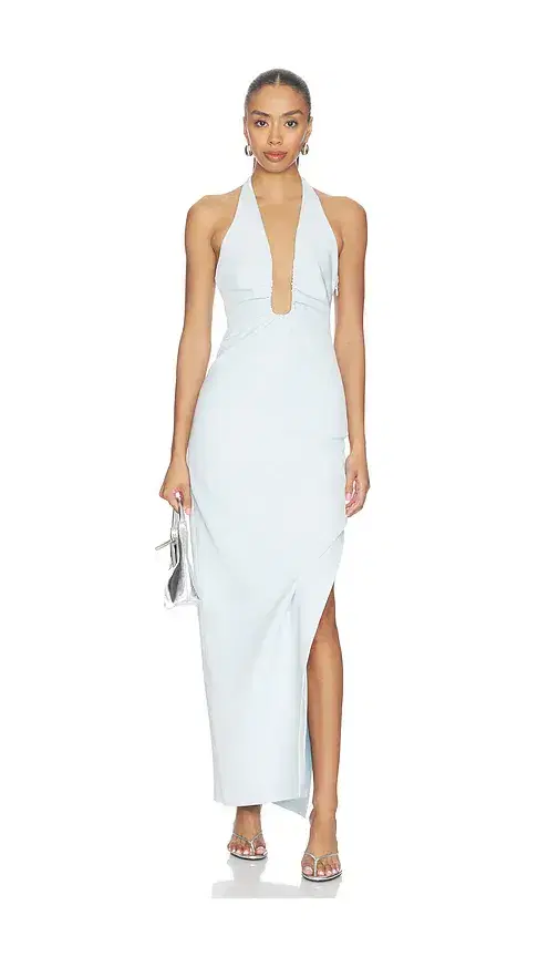 MISHA The Lusi Crepe Maxi Dress