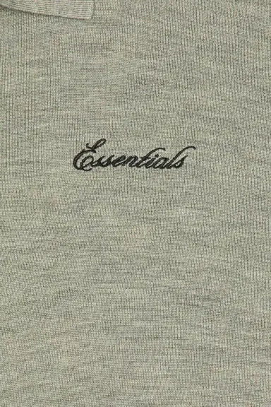 Fear of God Essentials Signature 3/4 Sleeve 90's Knit Polo | Thumbnail 7 Fear of God Essentials Signature 3/4 Sleeve 90's Knit Polo | Thumbnail 7