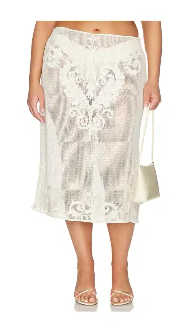 L'Academie Fallon Midi Skirt | Thumbnail 2 L'Academie Fallon Midi Skirt | Thumbnail 2