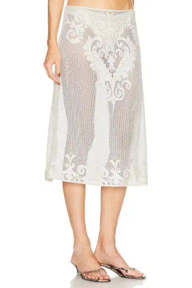 L'Academie Fallon Midi Skirt | Thumbnail 4 L'Academie Fallon Midi Skirt | Thumbnail 4