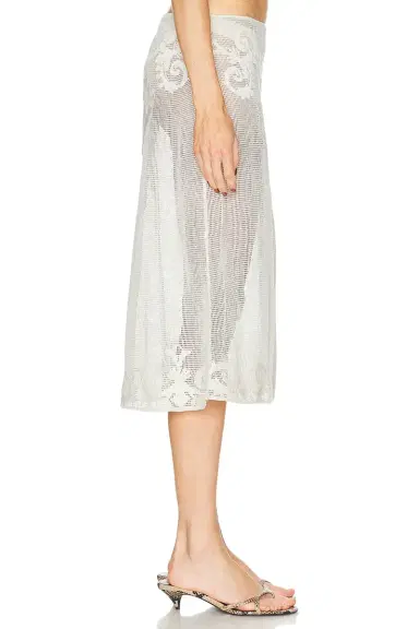 L'Academie Fallon Midi Skirt | Thumbnail 5 L'Academie Fallon Midi Skirt | Thumbnail 5