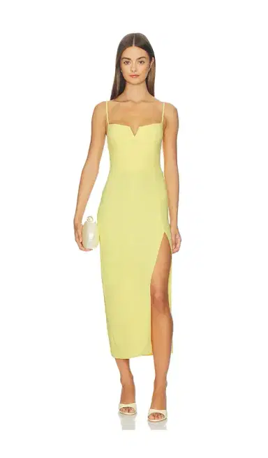 Amanda Uprichard Lyra Midi Dress | Thumbnail 1