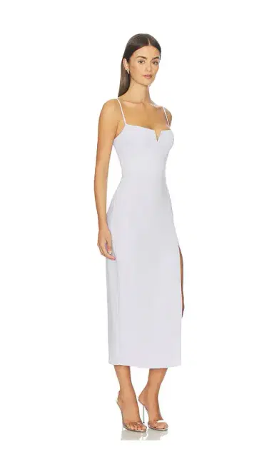 Amanda Uprichard Lyra Midi Dress | Thumbnail 2