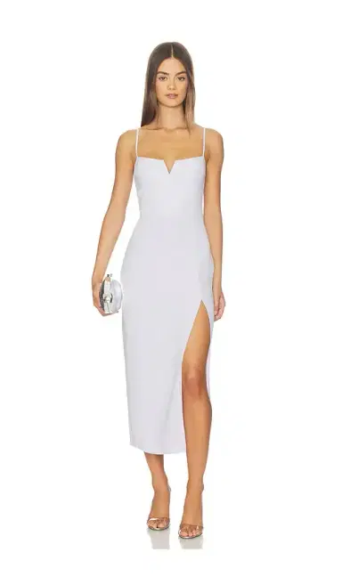 Amanda Uprichard Lyra Midi Dress | Thumbnail 1
