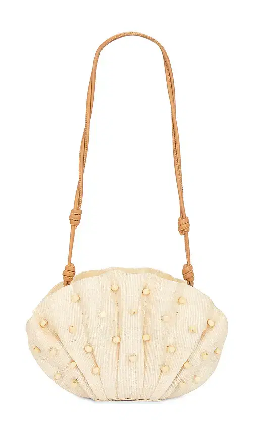 Poolside The Origami Beaded Scallop Clutch