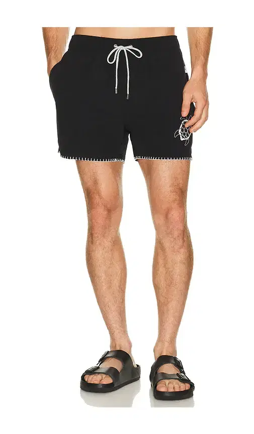 Vintage Summer Embroidered Shortie Volley