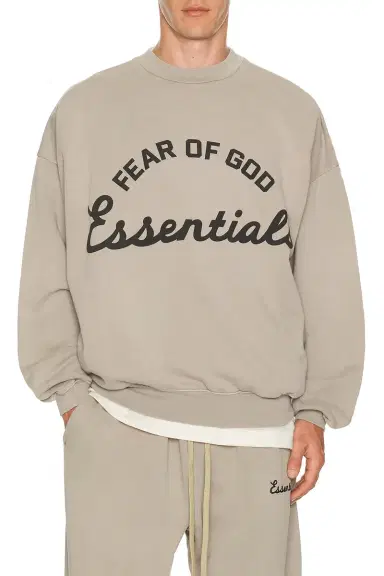 Fear of God Essentials Training 90's Crewneck Sweatshirt | Thumbnail 2