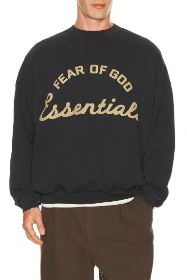 Fear of God Essentials Training 90's Crewneck Sweatshirt | Thumbnail 3