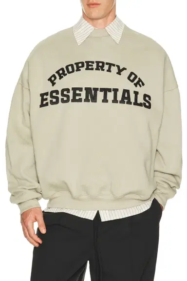 Fear of God Essentials Property Lounge Crewneck Sweatshirt | Thumbnail 3
