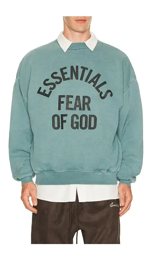 Fear of God Essentials Campus 90's Crewneck Sweatshirt