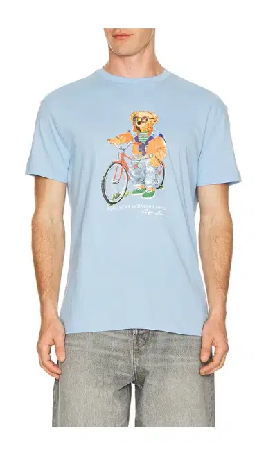 Polo Ralph Lauren Short Sleeve Jersey Knit Novelty Summer Bear Tee | Thumbnail 1