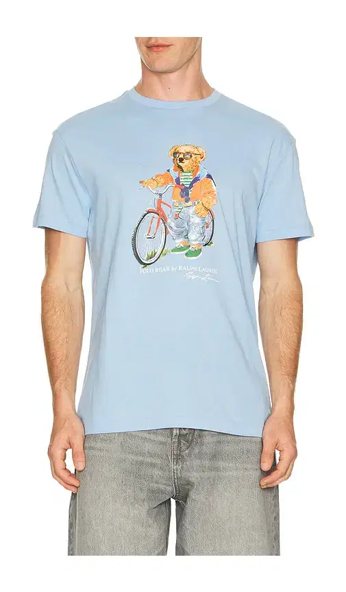 Polo Ralph Lauren Short Sleeve Jersey Knit Novelty Summer Bear Tee
