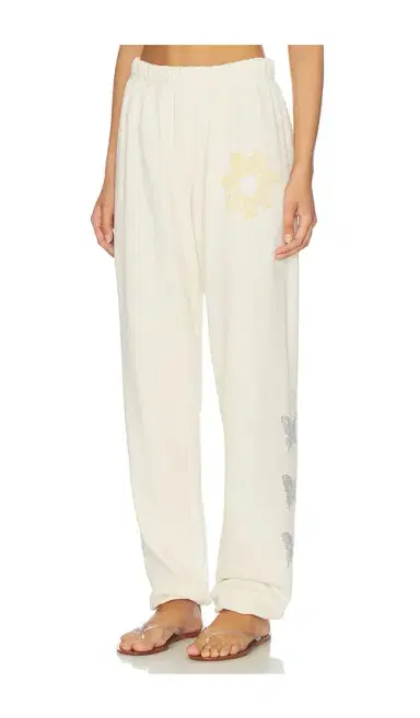 Lauren Moshi Butterfly Daisy Sweatpant | Thumbnail 1 Lauren Moshi Butterfly Daisy Sweatpant | Thumbnail 1