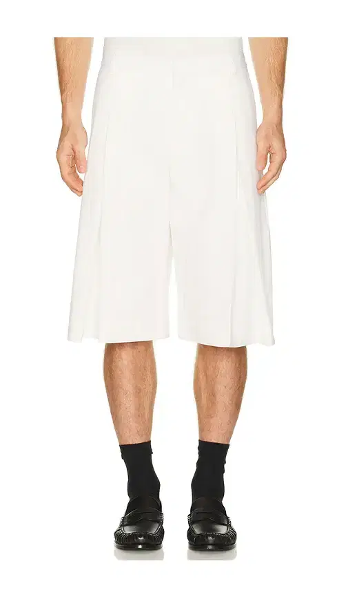 Casablanca Pleated Baggy Shorts