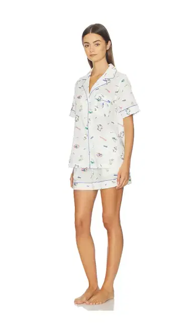 Polo Ralph Lauren Intimates Short Sleeve Pajama Set | Thumbnail 2