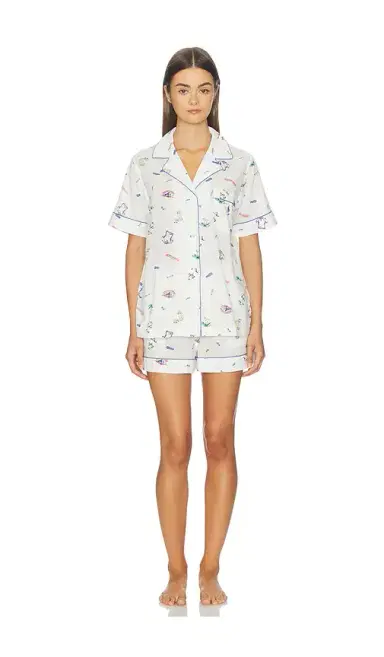 Polo Ralph Lauren Intimates Short Sleeve Pajama Set | Thumbnail 1