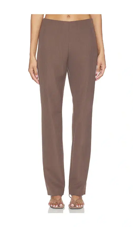 Silk Canvas 90s Minimal Pants